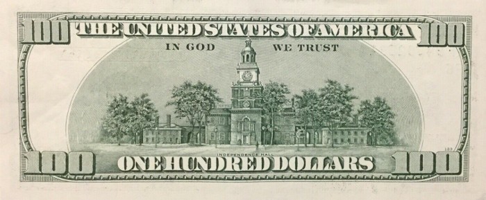 2006 Series 100 Dollar Bill (2023)
