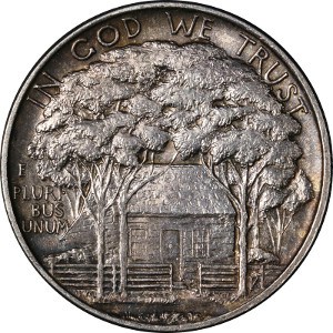 1922 Grant Memorial Half Dollar Reverse