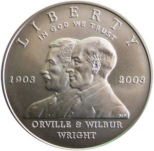2003 First Flight Centennial Silver Dollar