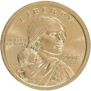2008 Sacagawea Dollar Coin | Learn the Current Value