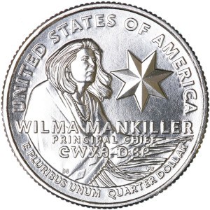 2022 S Limited Edition American Women Series: Silver Proof Wilma Mankiller  Quarter Coin (in Capsule) with Certificate of Authenticity 25¢ Seller Proof  at 's Collectible Coins Store